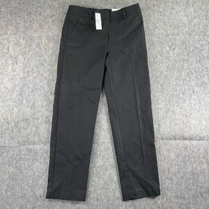 Loft‎ Rivera Slim Pants Women's 00 29 x 26.5 Black Office Work Casual Trouser